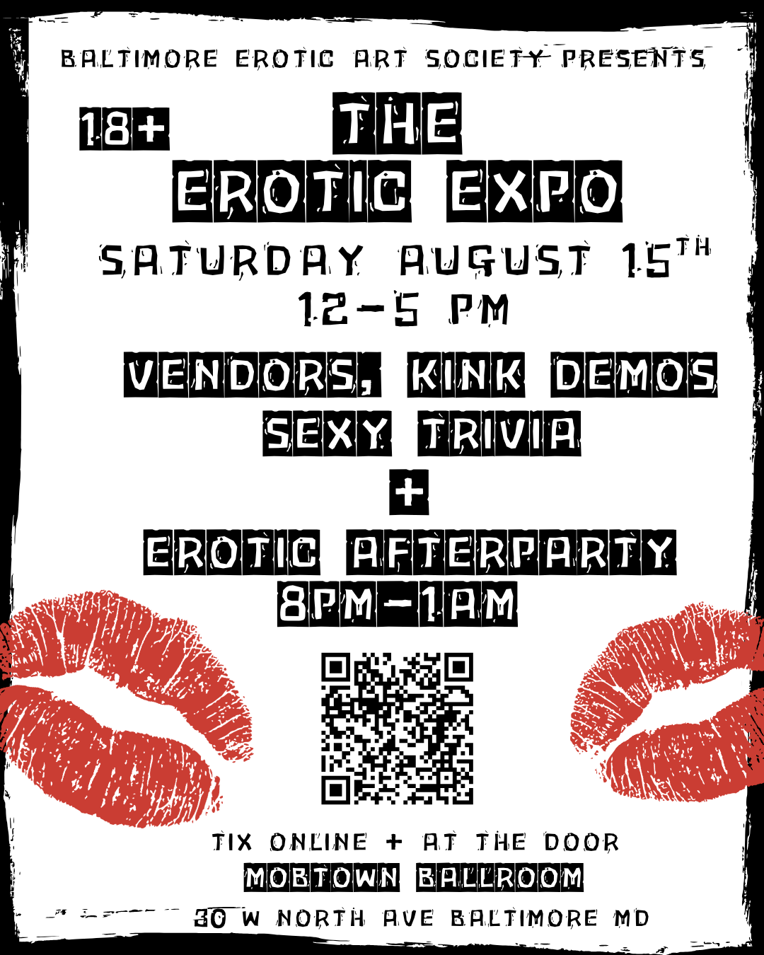 UPCOMING MARKET: The Erotic Expo @ Mobtown Ballroom