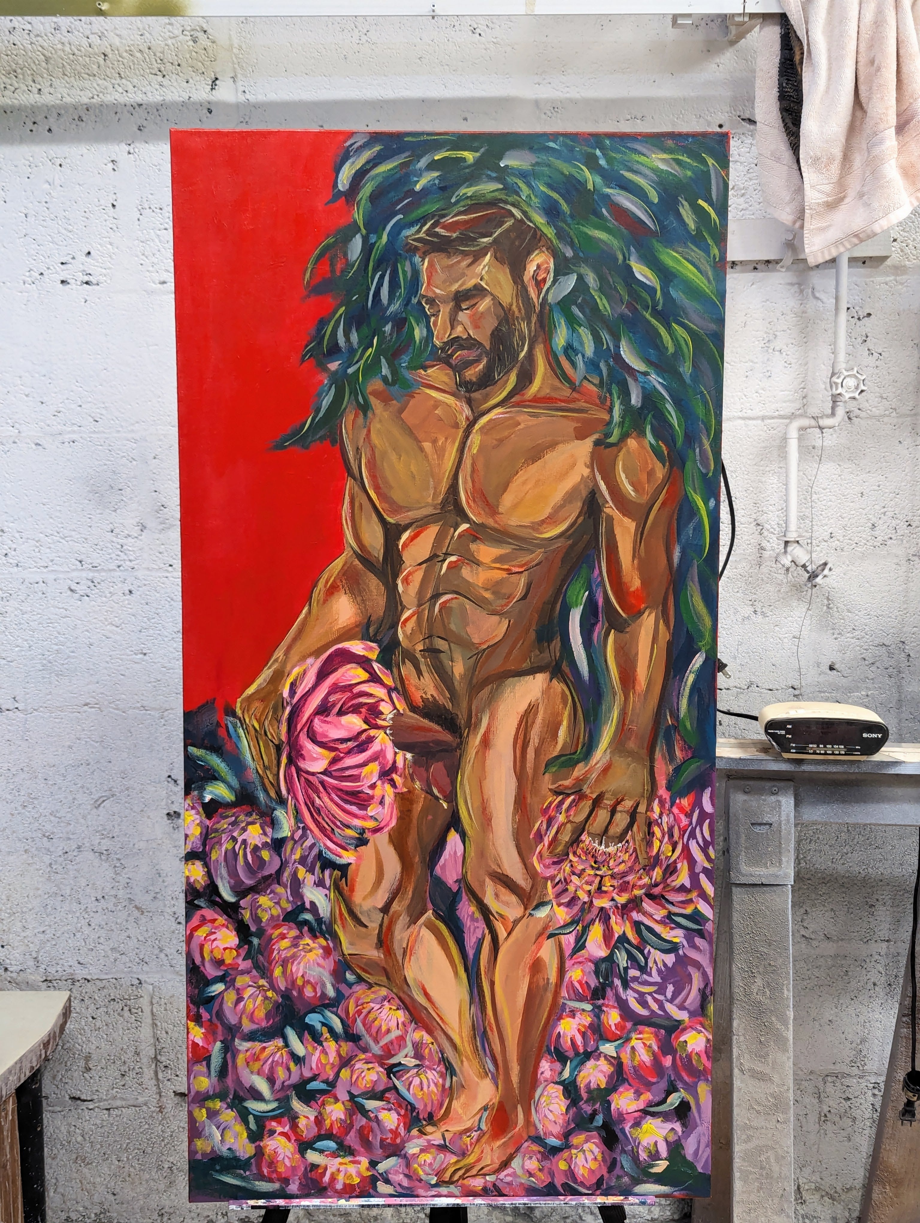 Chrysanthemums - Original Painting